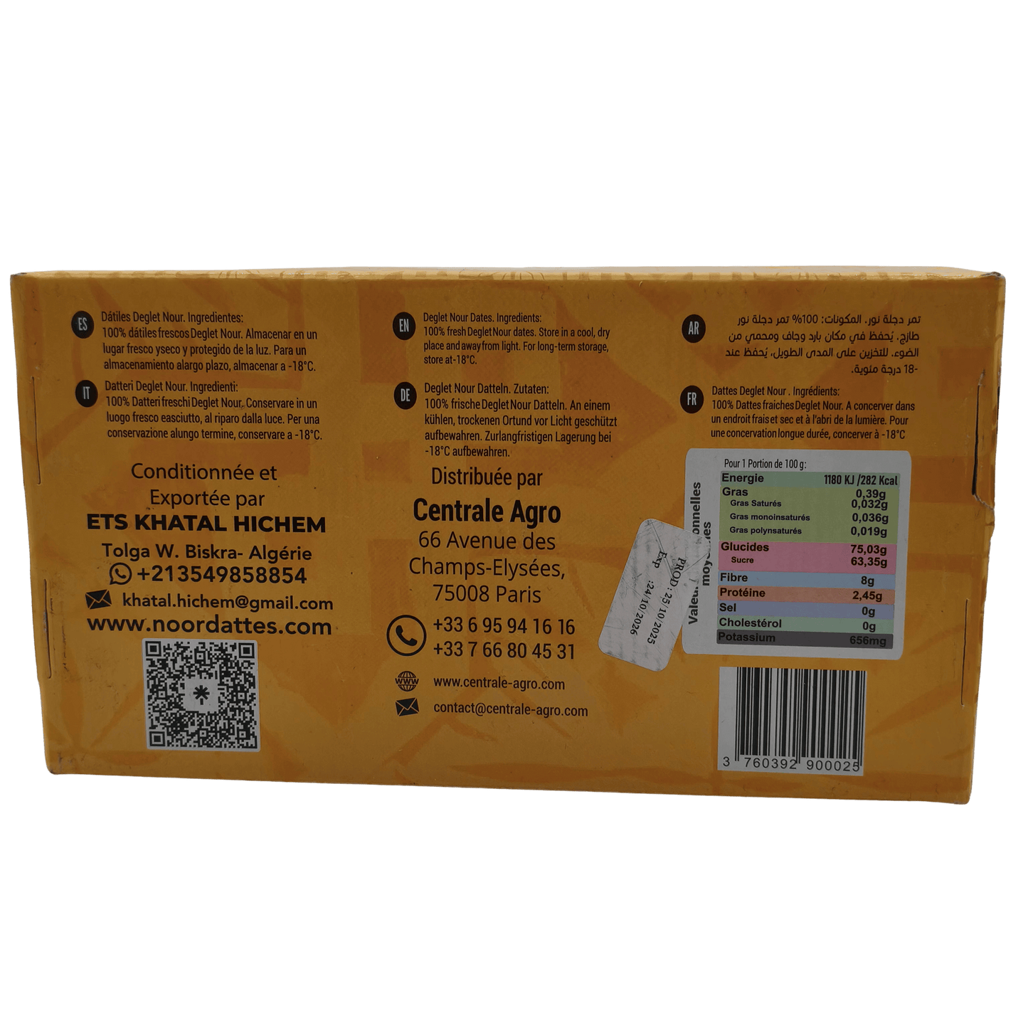 Dattes Deglet Nour – Régime 1 kg