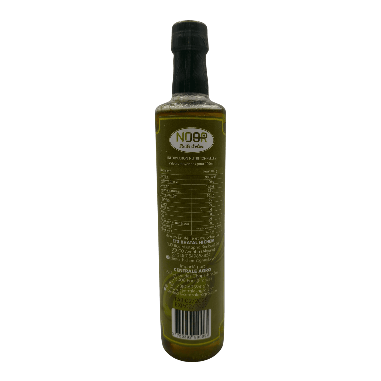 Huile d’Olive Extra Vierge - 500ml