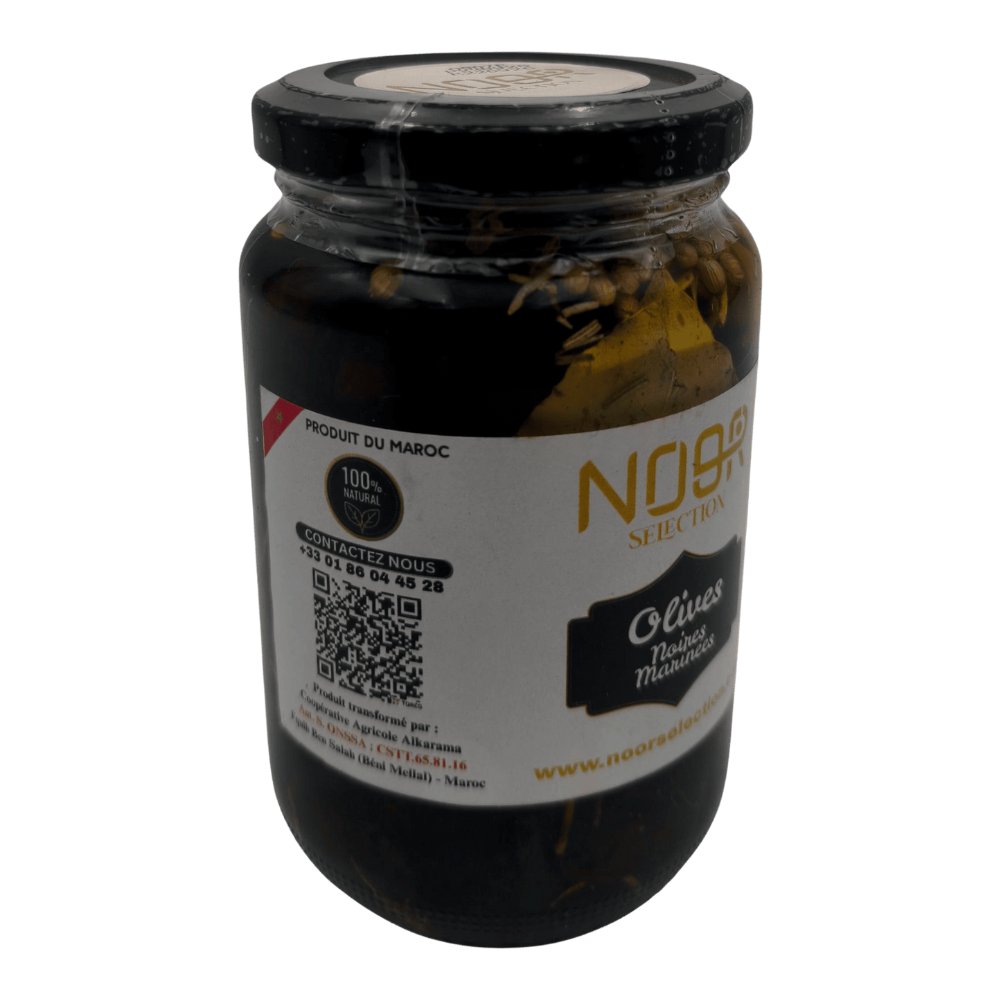 Olives Noires Marinées - 320g