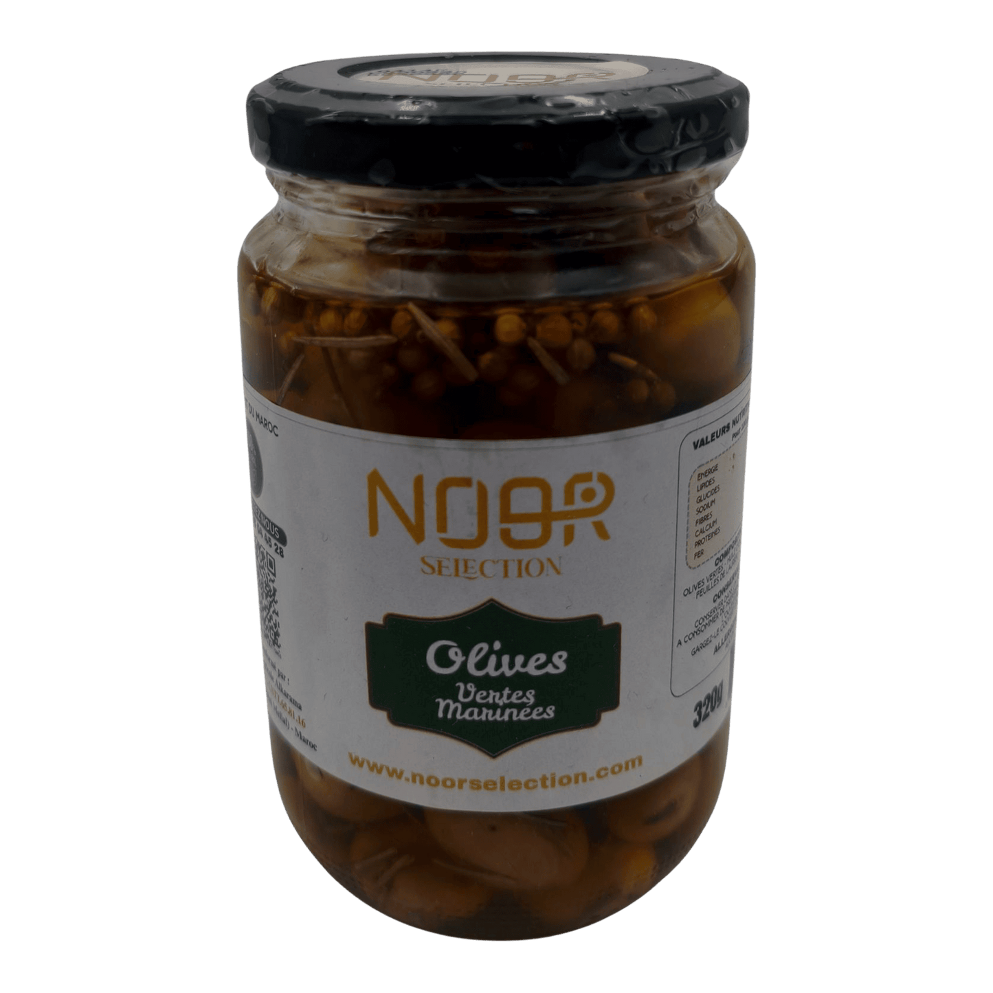 Olives Vertes Marinées - 320g