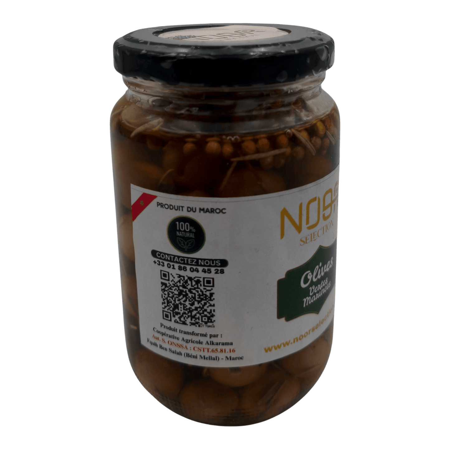 Olives Vertes Marinées - 320g