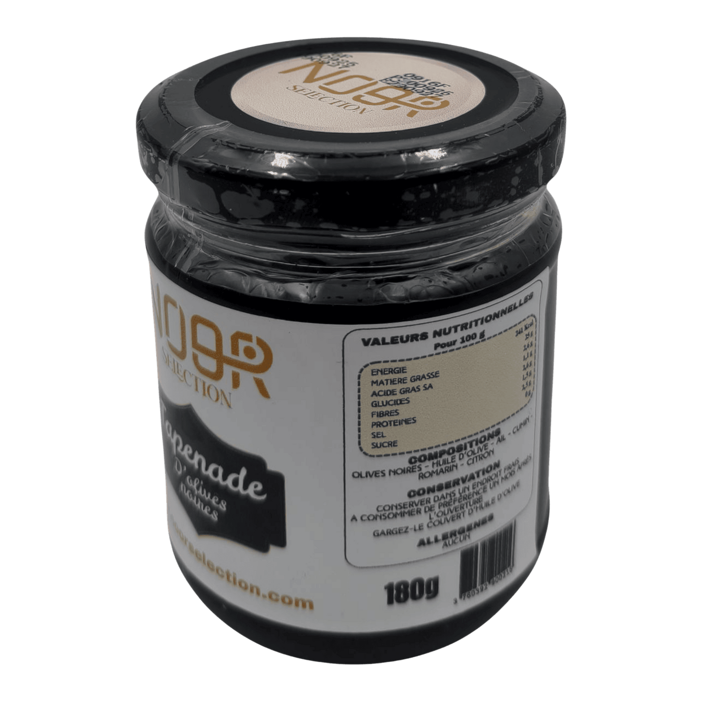 Tapenade d’Olives Noires - 180g